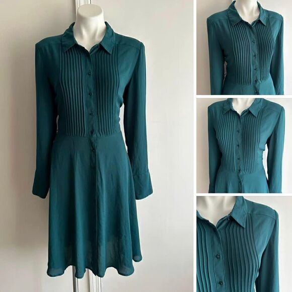 Teal Dress, Size 12, Nanette Lepore - Picture 1 of 8